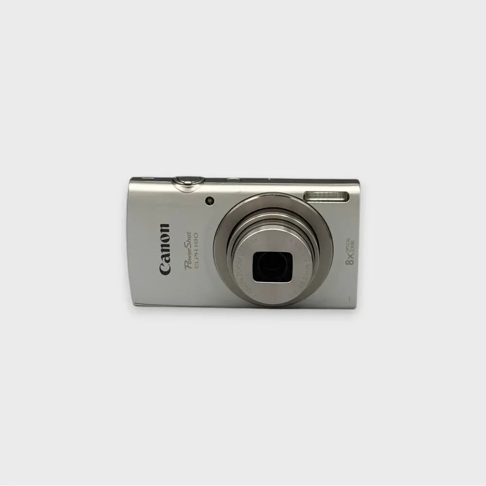 Canon PowerShot ELPH 180 Digital Camera | 20MP | Silver